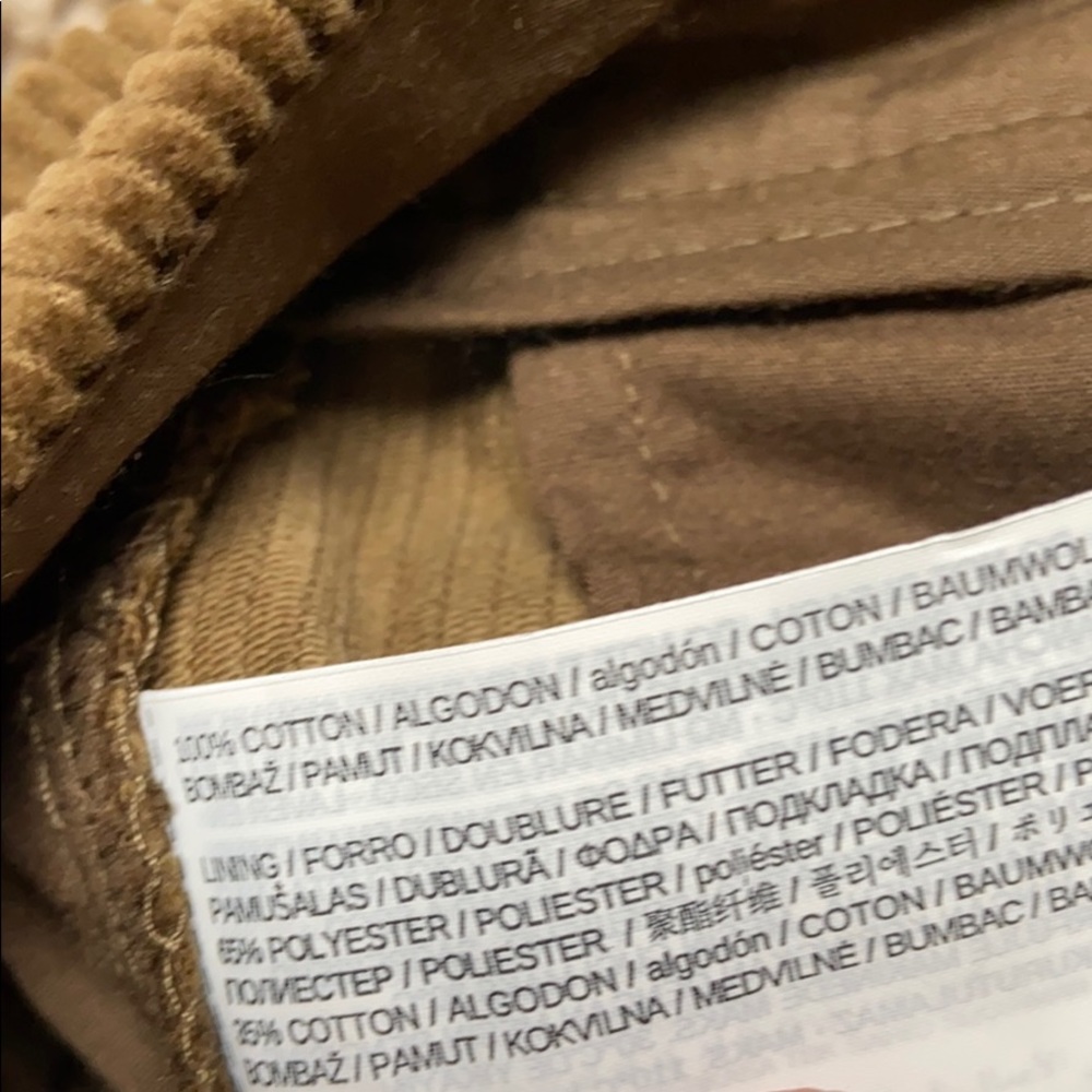 Last one! 🛍 MANGO wide leg corduroy pants cropped - Picture 4 of 7